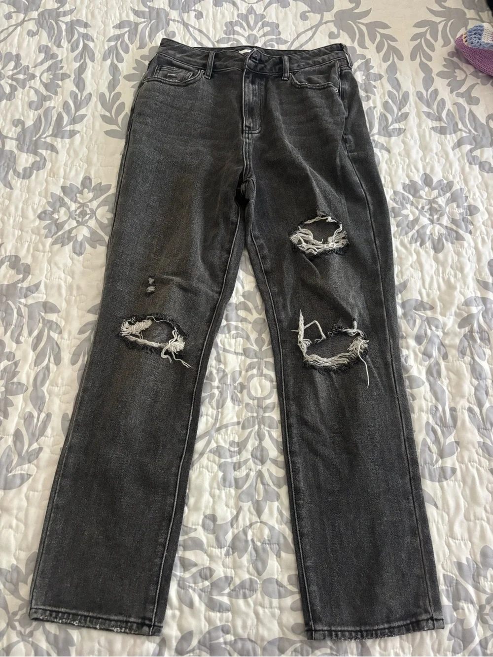 PacSun Black Washed Denim Jeans